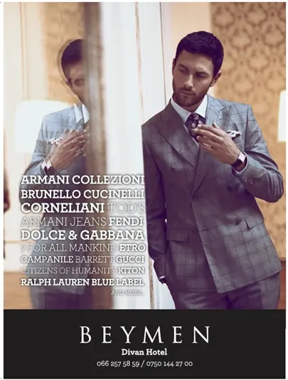 Beymen print newspaper ad — Beymen newspaper / print advertisement — published visual